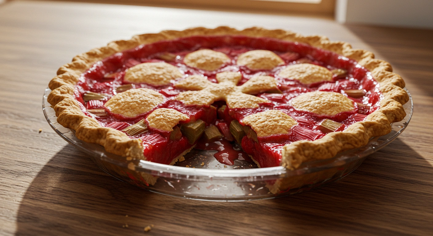 Classic Strawberry Rhubarb Pie - secondary view